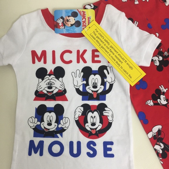 Disney Mickey Mouse Cute Girl Pajama - Picture 4 of 6